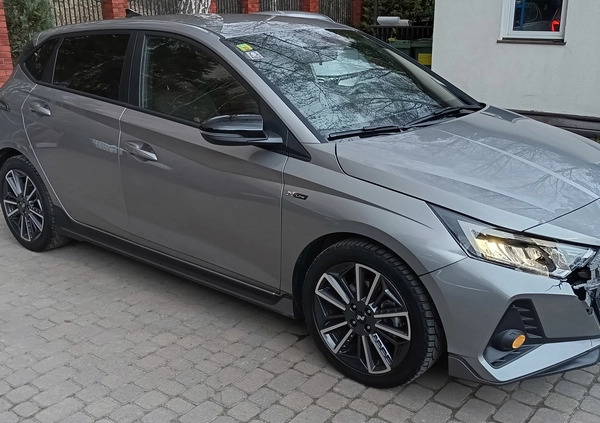 Hyundai i20 cena 61999 przebieg: 27000, rok produkcji 2022 z Biała Piska małe 781